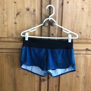 Lululemon speed shorts size 2